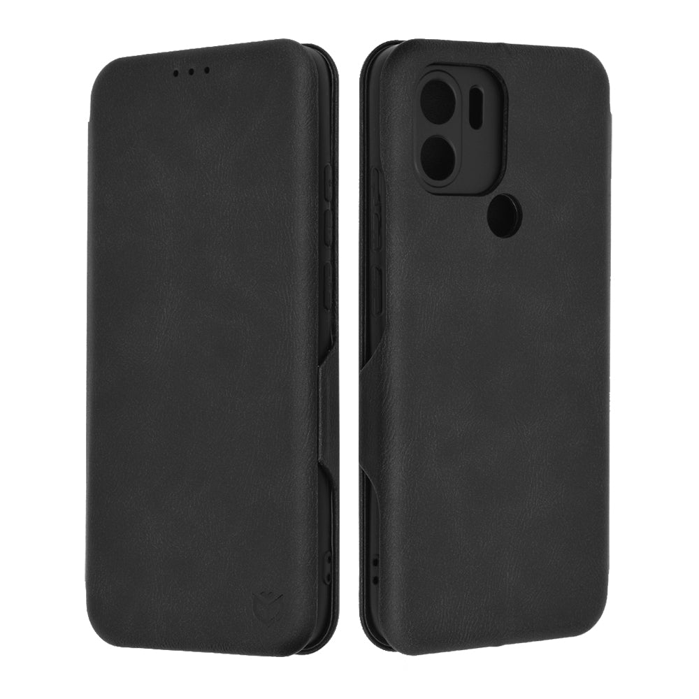 Husa de protectie Techsuit Safe Wallet Plus compatibil cu Xiaomi Redmi A1+ / A2+, Negru