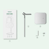 Gadget Ugreen Holder LP143 (80701), for Earphones, Aluminum Alloy, Argintiu