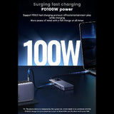 Hub/Dock Ugreen Docking Station CM888 (45155), Type-C to 2x USB3.0, 1x USB2.0, 2x Type-C, 1x HDMI 4K, 1x RJ45 1000Mbps, PD100W, Gri