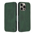 Husa de protectie Techsuit Safe Wallet Plus compatibil cu iPhone 15 Pro Max, Verde
