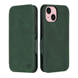 Husa de protectie Techsuit Safe Wallet Plus compatibil cu iPhone 15, Verde
