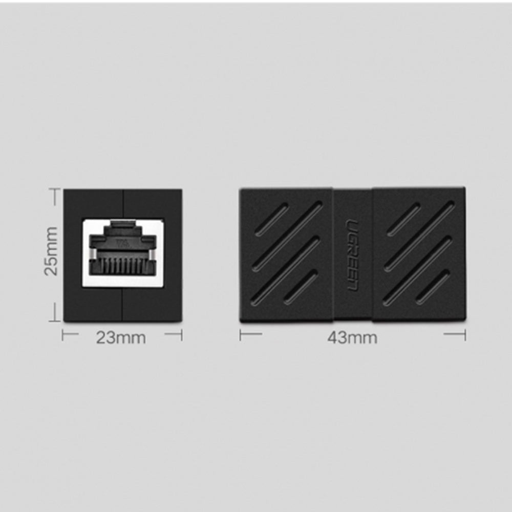Adaptor Ugreen NW114 (20390), RJ45 Ethernet, 10Gbps, Negru