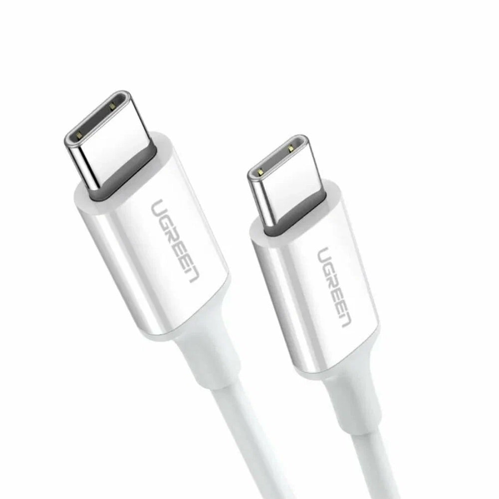 Cablu Ugreen US264 (60520), USB-C, PD60W 3A, 2m, Alb