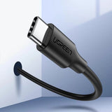 Cablu Ugreen US286 (50997), USB-C to USB-C, 3A, 60W, 1m, Negru