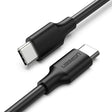 Cablu Ugreen US286 (50997), USB-C to USB-C, 3A, 60W, 1m, Negru