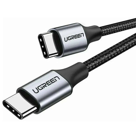 Cablu Ugreen US261 (50152), USB-C, 60W, 2m, Gri