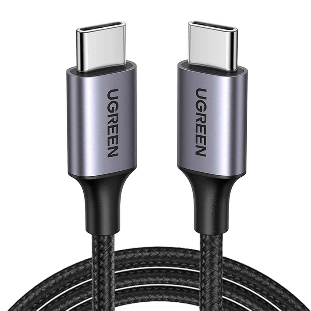 Cablu Ugreen US261 (50152), USB-C, 60W, 2m, Gri
