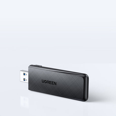 Adaptor Ugreen Wi-Fi Adapter CM492 (50340), USB, 2.4Ghz/5Ghz, Station Mode, Soft AP, 2x Internal Antenna, Negru