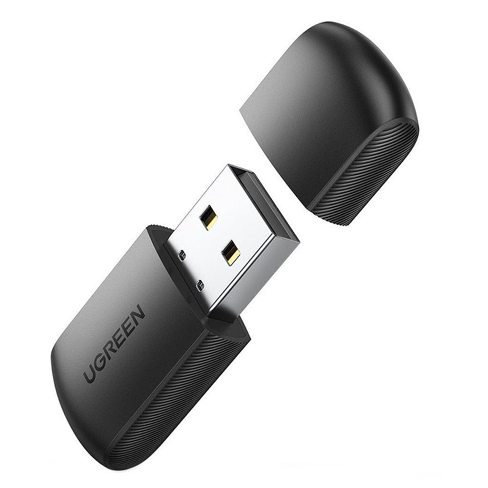 Adaptor Ugreen Wi-Fi Adapter CM448 (20204), USB, 2.4Ghz/5Ghz, Built-in Single Antenna, Monitoring Mode Support, Negru
