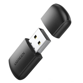 Adaptor Ugreen Wi-Fi Adapter CM448 (20204), USB, 2.4Ghz/5Ghz, Built-in Single Antenna, Monitoring Mode Support, Negru