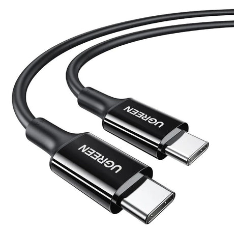 Cablu Ugreen US300 (80371), USB-C to USB-C, 5A, 100W, 1m, Negru