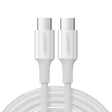 Cablu Ugreen US300 (60551), USB-C to USB-C, 5A, 100W, 1m, Alb