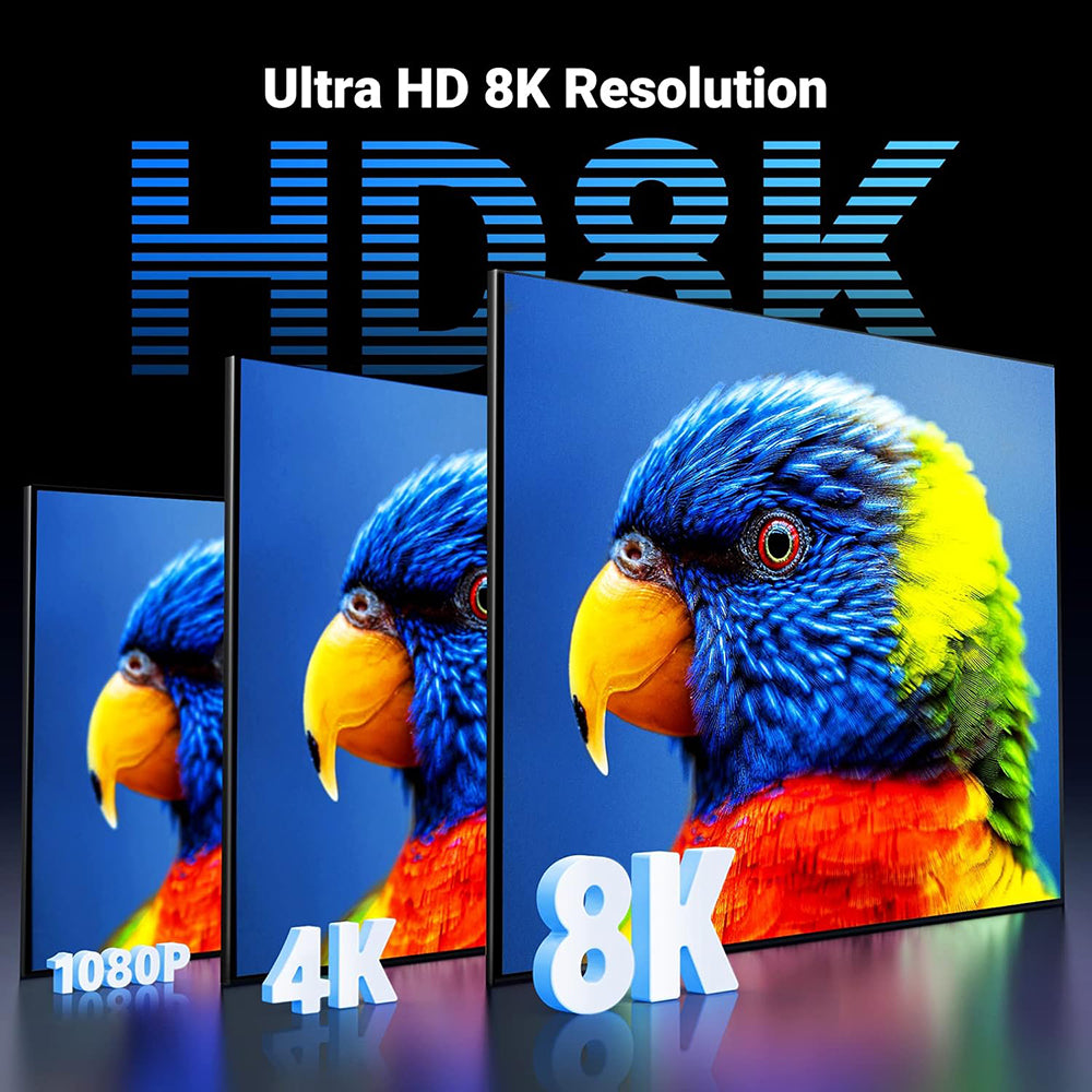 Cablu Ugreen HD140 (80404), HDMI, 8K@60Hz 48Gbps, 3m, Negru