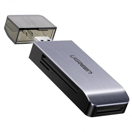 Ugreen Card Reader CM180 (50541), USB to SD/TF/CF/MS Card, Plug&Play, 512GB, 5Gbps, Gri