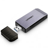 Ugreen Card Reader CM180 (50541), USB to SD/TF/CF/MS Card, Plug&Play, 512GB, 5Gbps, Gri