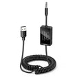 Gadget Ugreen Transmitter Audio Adapter BT303 (45236), with Mic, USB to Jack 3.5mm, Bluetooth 5.4, Led Display, Plug&Play, Negru