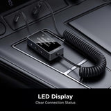 Gadget Ugreen Transmitter Audio Adapter BT303 (45236), with Mic, USB to Jack 3.5mm, Bluetooth 5.4, Led Display, Plug&Play, Negru