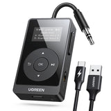 Gadget Ugreen Transmitter Audio Adapter BT503 (45492), Type-C, Jack 3.5mm, Bluetooth 5.3, Hi-Res, OLED Display, 300mAh, Negru