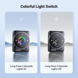 Gadget Ugreen Audio Receiver CM723 (35002), USB, Jack 3.5mm, Bluetooth 5.4, LED Light Design, Dual Pairing, Negru