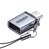 Adaptor Ugreen OTG Type-C la USB (50283), 5Gbps, Gri
