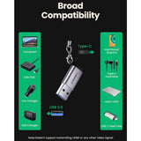 Adaptor Ugreen OTG USB Type-C, 3A, QC3.0, 5Gbps, Gri