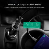 Adaptor Ugreen OTG USB Type-C, 3A, QC3.0, 5Gbps, Gri