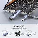 Adaptor Ugreen USB-C la HDMI 4K@60Hz, 10cm, Gri
