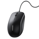 Mouse Ugreen MU007 (90789), USB, Ergonomic, 1200DPI, Negru