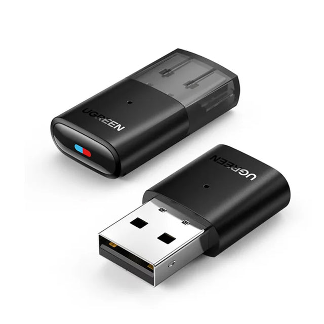 Adaptor Ugreen Bluetooth Adapter CM408 (10928), for PC / PS / Switch, USB, Bluetooth 5.0, Mini Size, Negru