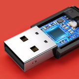 Adaptor Ugreen Bluetooth Adapter CM408 (10928), for PC / PS / Switch, USB, Bluetooth 5.0, Mini Size, Negru