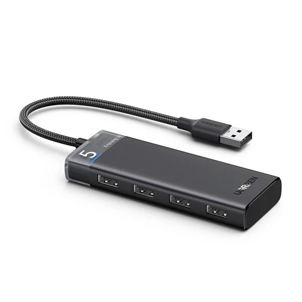 Hub Ugreen CM653 (15548), USB 4x USB / Type-C, 5Gbps, Negru