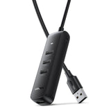 Hub Ugreen CM416 (10915), USB 3.0 la 4x USB-A Type-C, 5Gbps, Negru