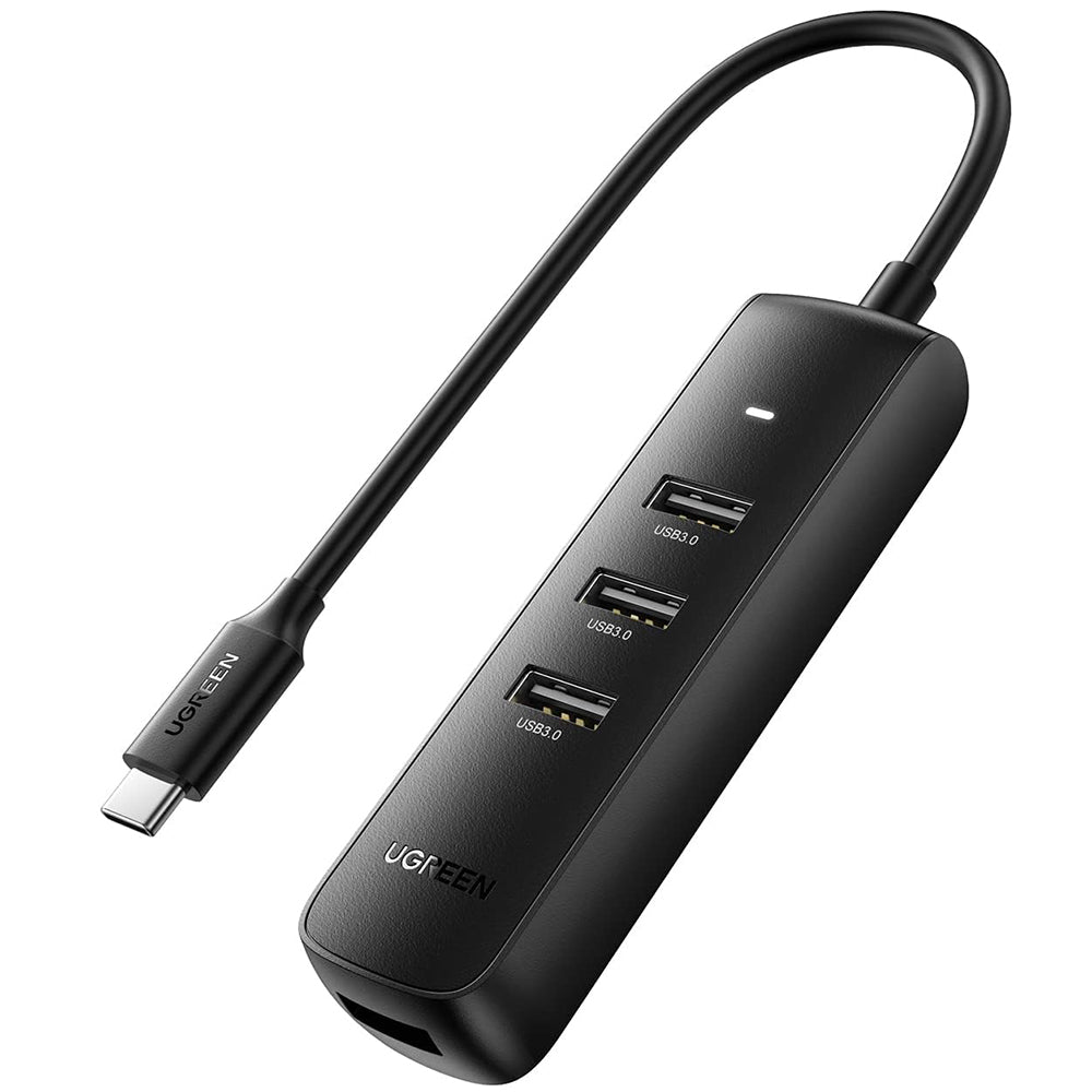 Hub Ugreen CM416 (10916), Type-C 4x USB, 5Gbps, Negru
