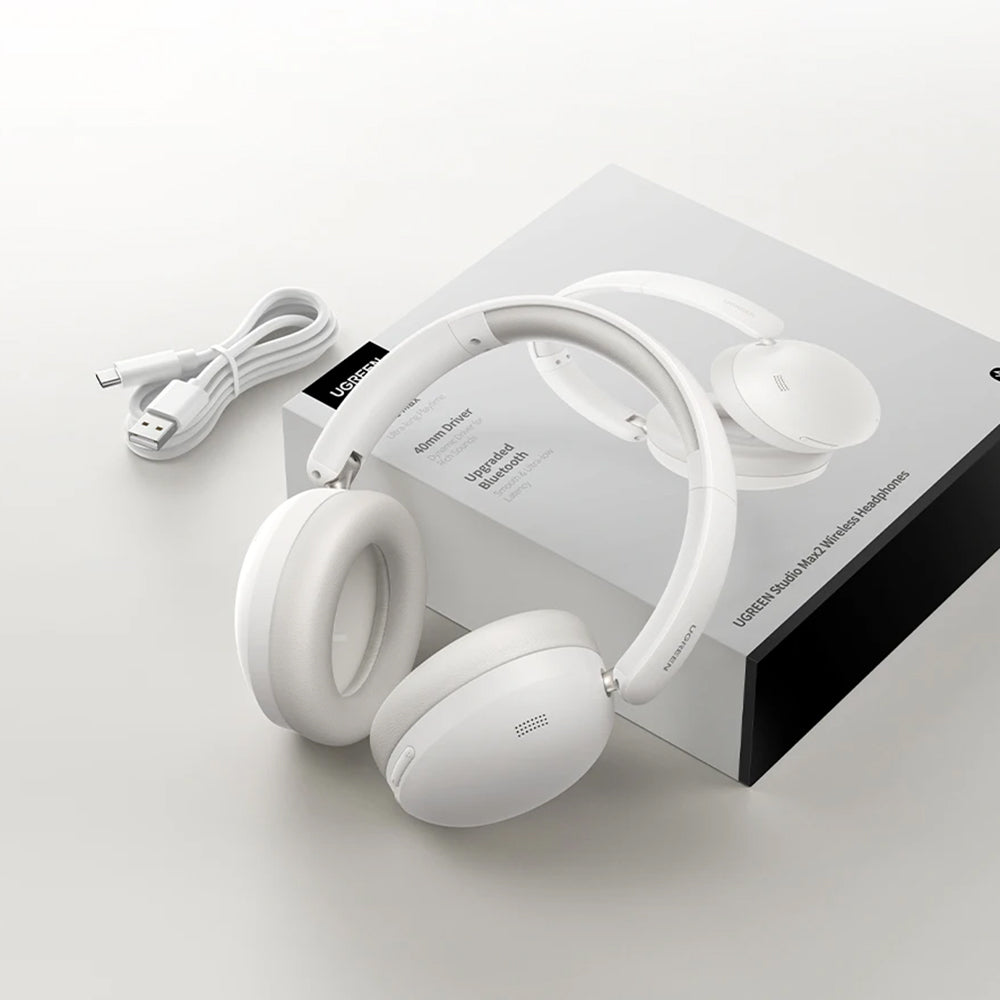 Casti Ugreen Wireless HiTune Max 2 HP205 (45018), Bluetooth V5.4, 8 EQ Sound Effects, AI Call Noise Reduction, Negru