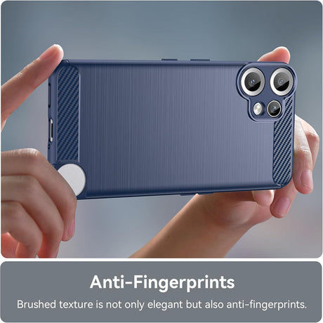 Husa de protectie Techsuit Carbon Silicone compatibil cu Nothing CMF Phone 2 Pro, Albastru