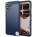 Husa de protectie Techsuit Carbon Silicone compatibil cu Nothing CMF Phone 2 Pro, Albastru