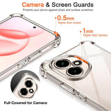 Husa de protectie Techsuit Shockproof Clear Silicone compatibil cu Honor 400, Transparent