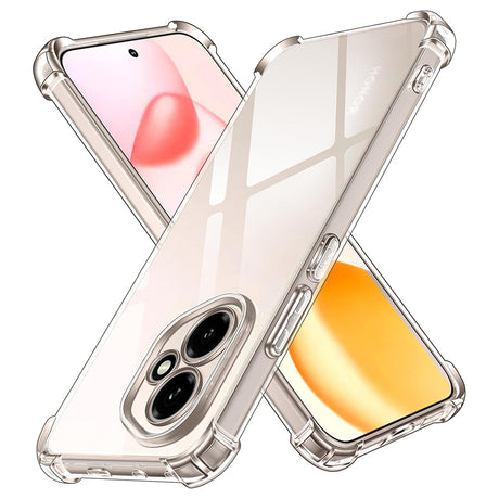 Husa de protectie Techsuit Shockproof Clear Silicone compatibil cu Honor 400, Transparent