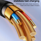 Cablu Yesido (CA199), USB-C la Lightning, 27W, 1.2m, Negru