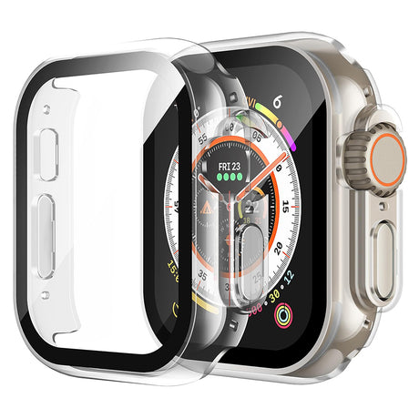 Folie de protectie smartwatch Techsuit Defense360 Pro + Screen Protector compatibil cu Apple Watch Ultra / Ultra 2 / Ultra 3, Transparent