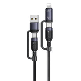 Cablu Yesido (CA200), USB Type-C to Type-C Lightning, 60W, 1.2m, Negru