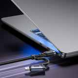 Cablu Yesido (CA200), USB Type-C to Type-C Lightning, 60W, 1.2m, Negru