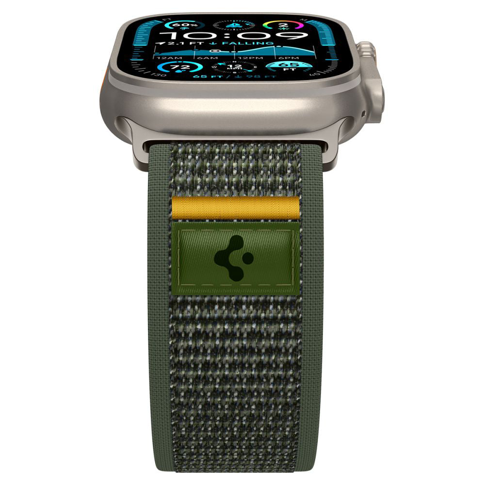 Accesoriu smartwatch Spigen Athlex Air (AMP09035) compatibil cu Apple Watch 6/7/8/9/10/11/SE/SE 2/SE 3/Ultra/Ultra 2/ Ultra 3 (44/45/46/49mm)- Active Green
