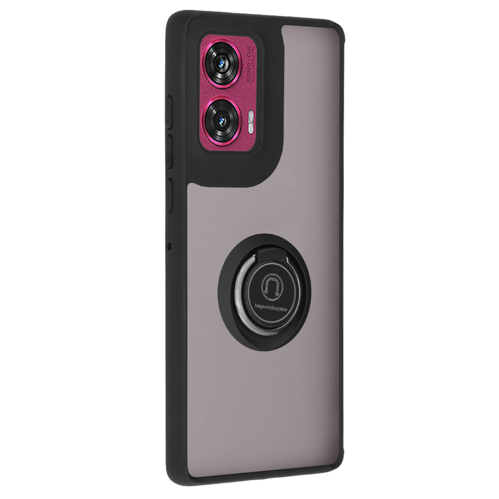 Husa de protectie Techsuit Glinth compatibil cu Motorola Edge 50 Fusion, Negru