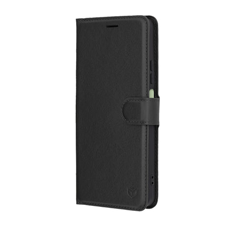 Husa de protectie Techsuit Leather Folio compatibil cu Oppo A5 Pro 4G / A5 Pro 5G, Negru
