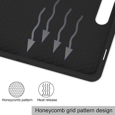 Husa de protectie tableta Techsuit Flex Trifold (with Pencil Holder) compatibil cu Samsung Galaxy Tab S10 FE Plus, Mov