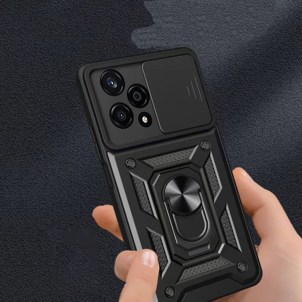 Husa de protectie Techsuit CamShield Series compatibil cu Honor 400 Pro, Negru