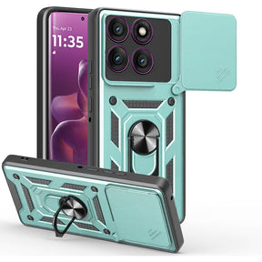 Husa de protectie Techsuit CamShield Series compatibil cu Motorola Edge 60 Pro, Verde