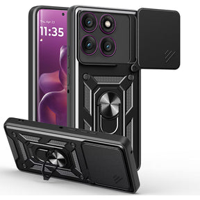 Husa de protectie Techsuit CamShield Series compatibil cu Motorola Edge 60 Pro, Negru