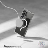 Husa de protectie Ringke Fusion MagSafe compatibil cu Samsung Galaxy S25 Ultra, Transparent Mat